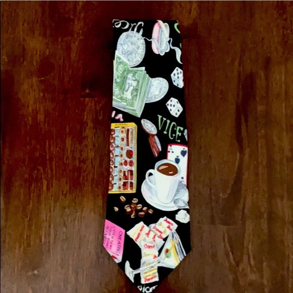 Nicole Miller Silk Tie